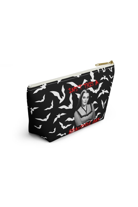 Lily Munster Accessory Pouch Goth Makeup Bags Women's Bag Cosmetic Bag