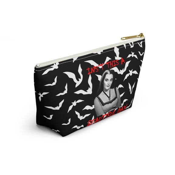 Lily Munster Accessory Pouch Goth Makeup Bags Women's Bag Cosmetic Bag