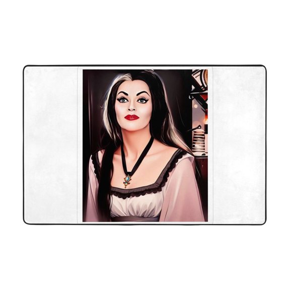 Lily Munster Doormat Bath Mats, Soft and Absorbent Bath Rugs, Non-Slip Shower Carpet for Bathroom Floor, Tub and Shower, Living Room, Yoga 36"X24"