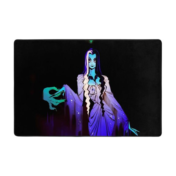 Lily Munster Doormat Bath Mats, Soft and Absorbent Bath Rugs, Non-Slip Shower Carpet for Bathroom Floor, Tub and Shower, Living Room, Yoga 36"X24"