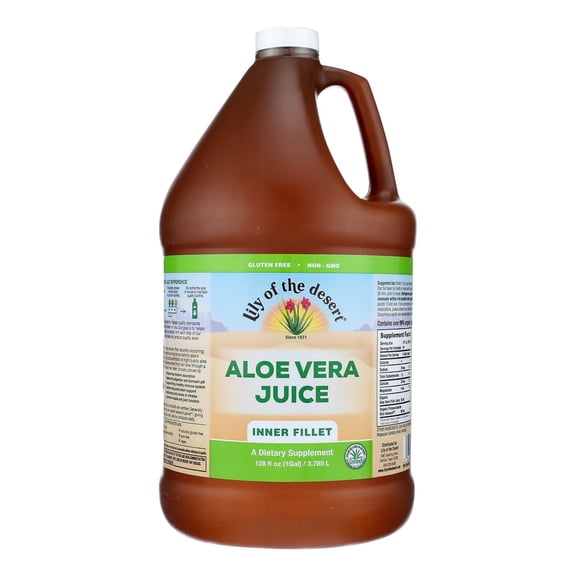 Lily Of The Desert Aloe Vera Juice, Organic, 128 Oz