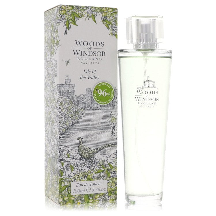 Lily Of The Valley (woods Of Windsor) Eau De Toilette Spray By Woods of Windsor - 3.4 oz Lily Of The Valley (woods Of Windsor) Eau De Toilette Spray By Woods of Windsor - 3.4 oz