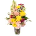 thumbnail image 1 of Lily Of The Valley Flowers & More Touches of Light Vase Arrangement, 1 of 4