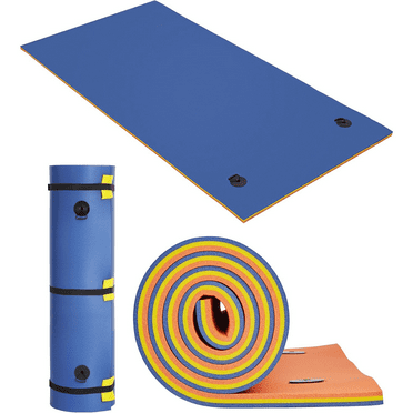 Lily Pad Floating Mat for Lake and Pool, Portable Outdoor Water Floating Mat for Boat, Beach, Ocean 3-Layer XPE Floating Island