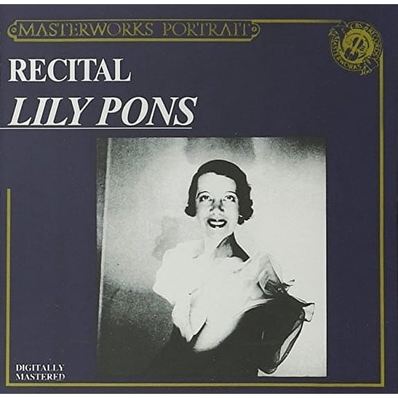 Lily Pons - Lily Pons Recital - Music & Performance - CD