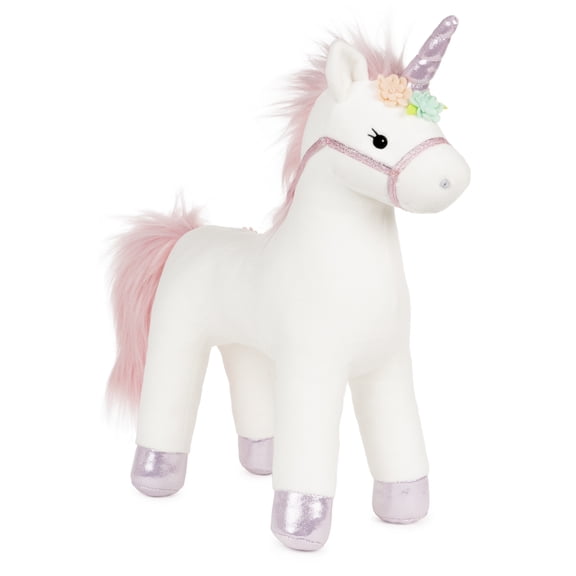 GUND Lily Rose Unicorn Stuffed Animal Plush Toy for Ages 1 and Up, White, 15
