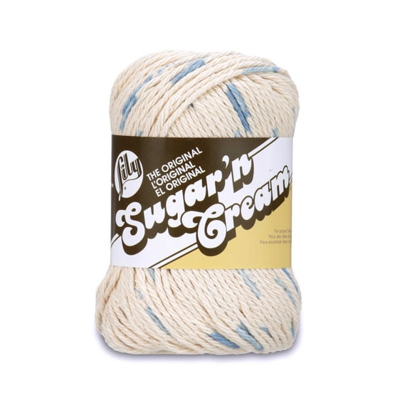 Lily Sugar?N Cream Ombres Yarn (57G/2Oz), Denim Blue Prints