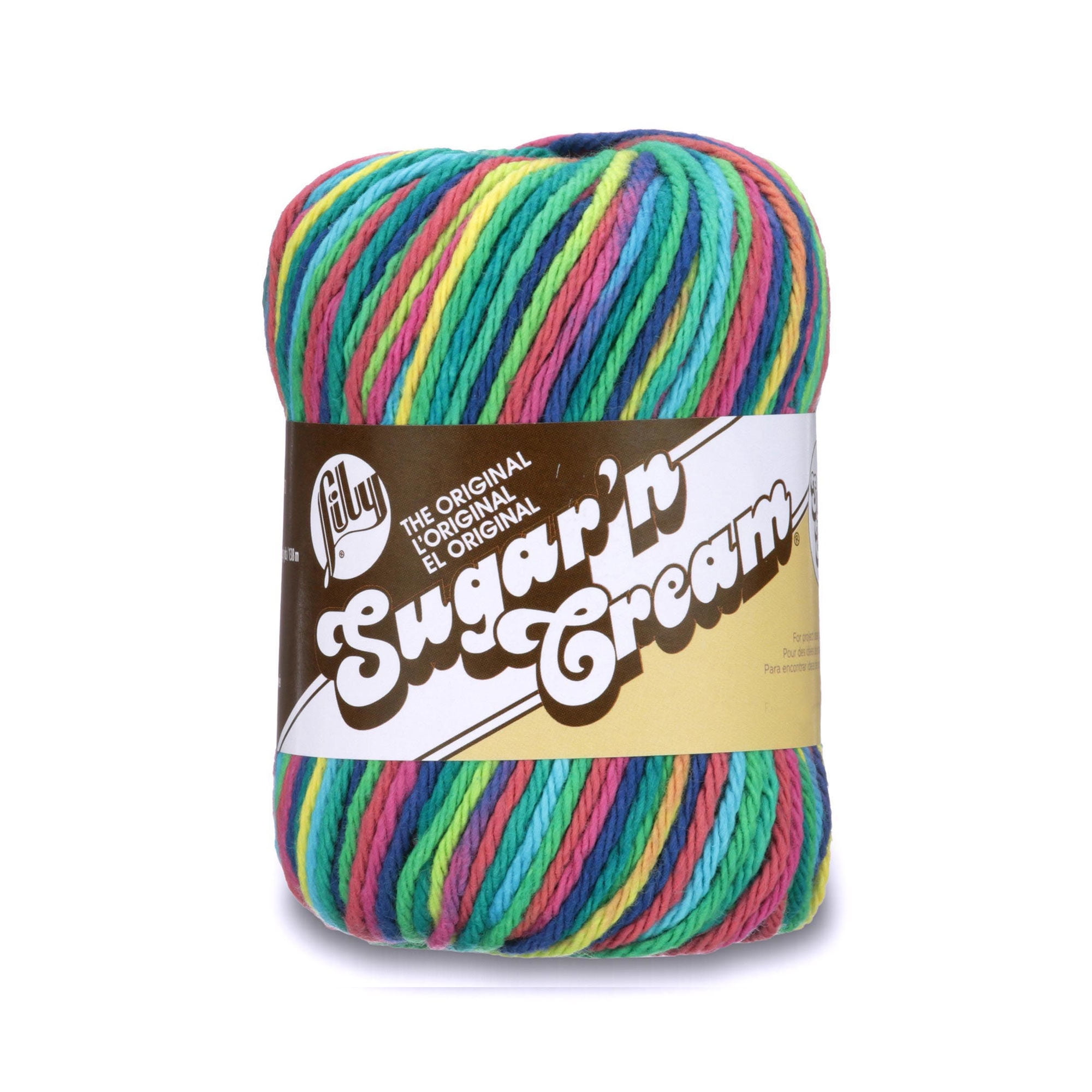 Lily Sugar'n Cream Yarn - Ombres Super Size-Emerald Energy