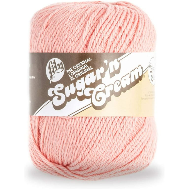  Lily Sugar 'N Cream Super Size Yarn 100% Cotton 3 oz