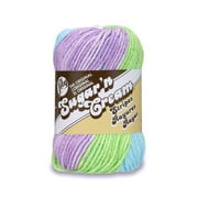 Lily Sugar'n Cream Medium 100% Cotton Violet Yarn, 95 yd