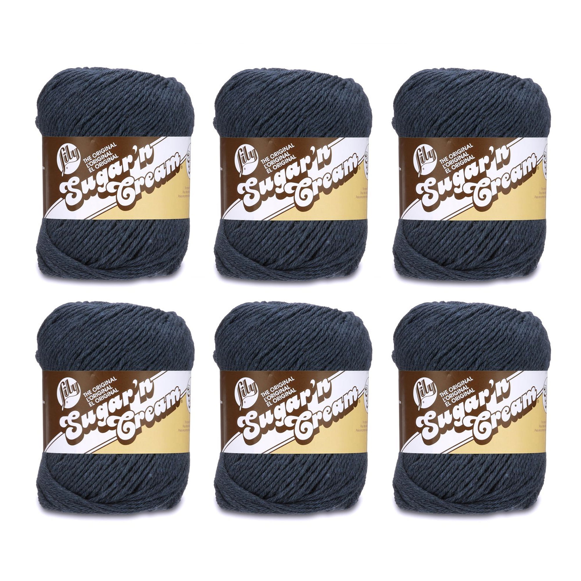 Lily Sugar 'N Cream Ovillo de lana, Popurrí, 396 gr (14 onzas), 1, 1