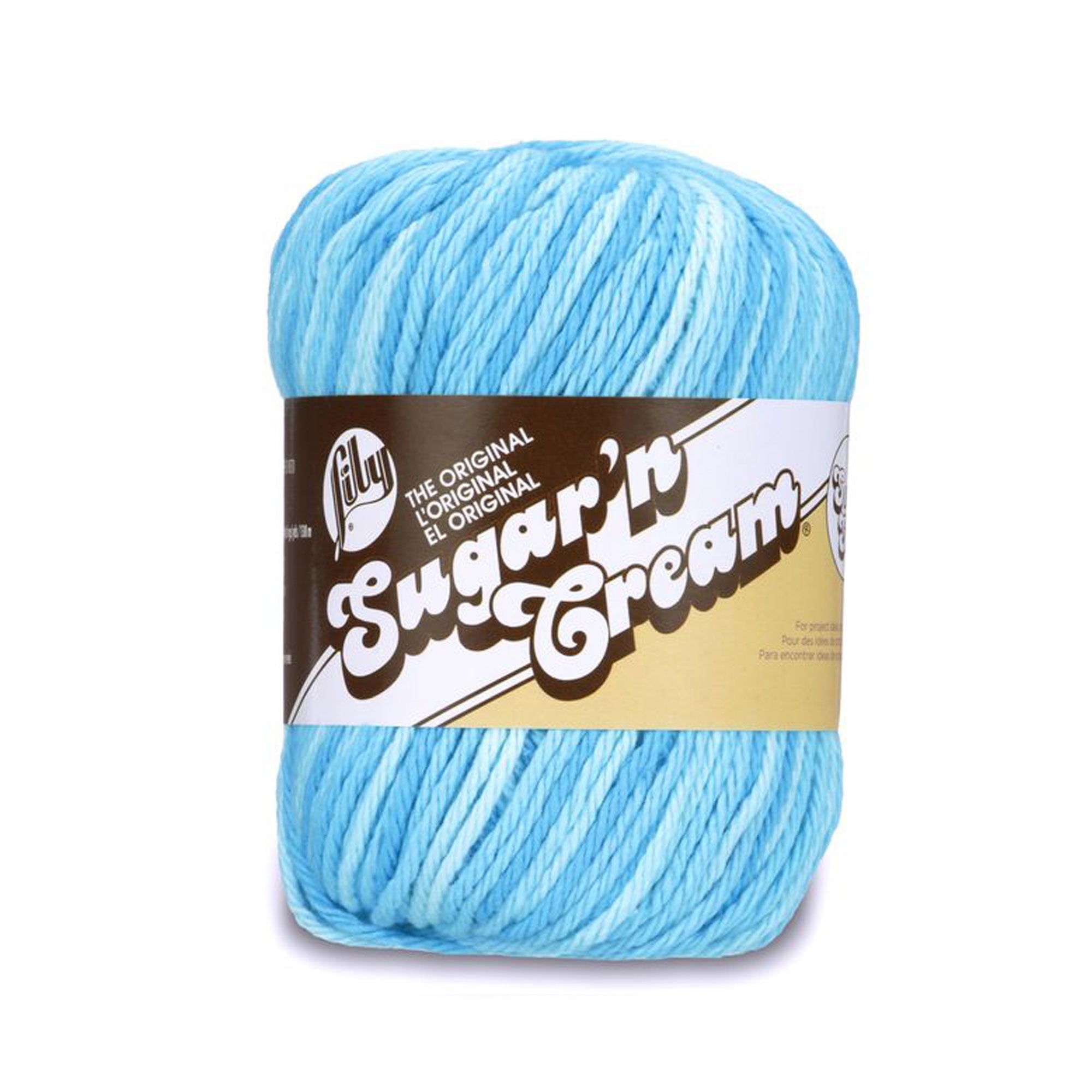 Lily Sugar'N Cream Super Size Moondance Yarn - 6 Pack of 85g/3oz