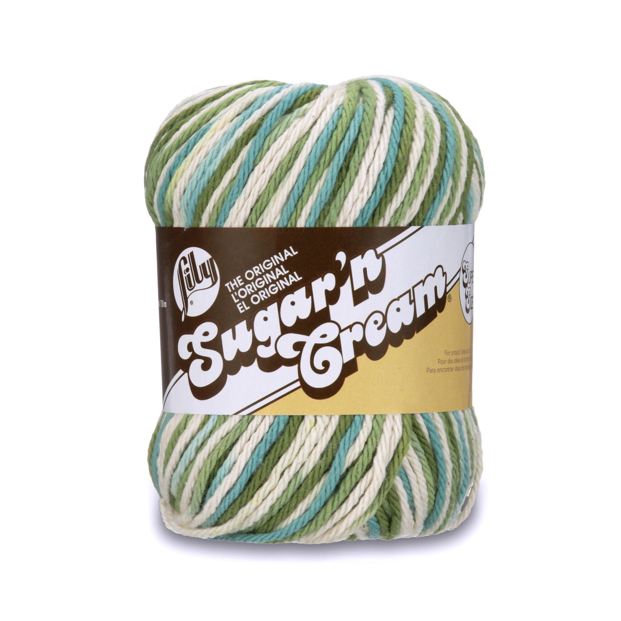 Lily Sugar'n Cream Yarn - Solids Super Size-Cream, 1 count - City Market