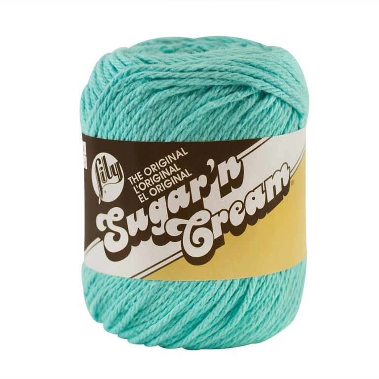 Lily Sugar'n Cream® The Original #4 Medium Cotton Yarn, Warm Brown  2.5oz/71g, 120 Yards (6 Pack) 