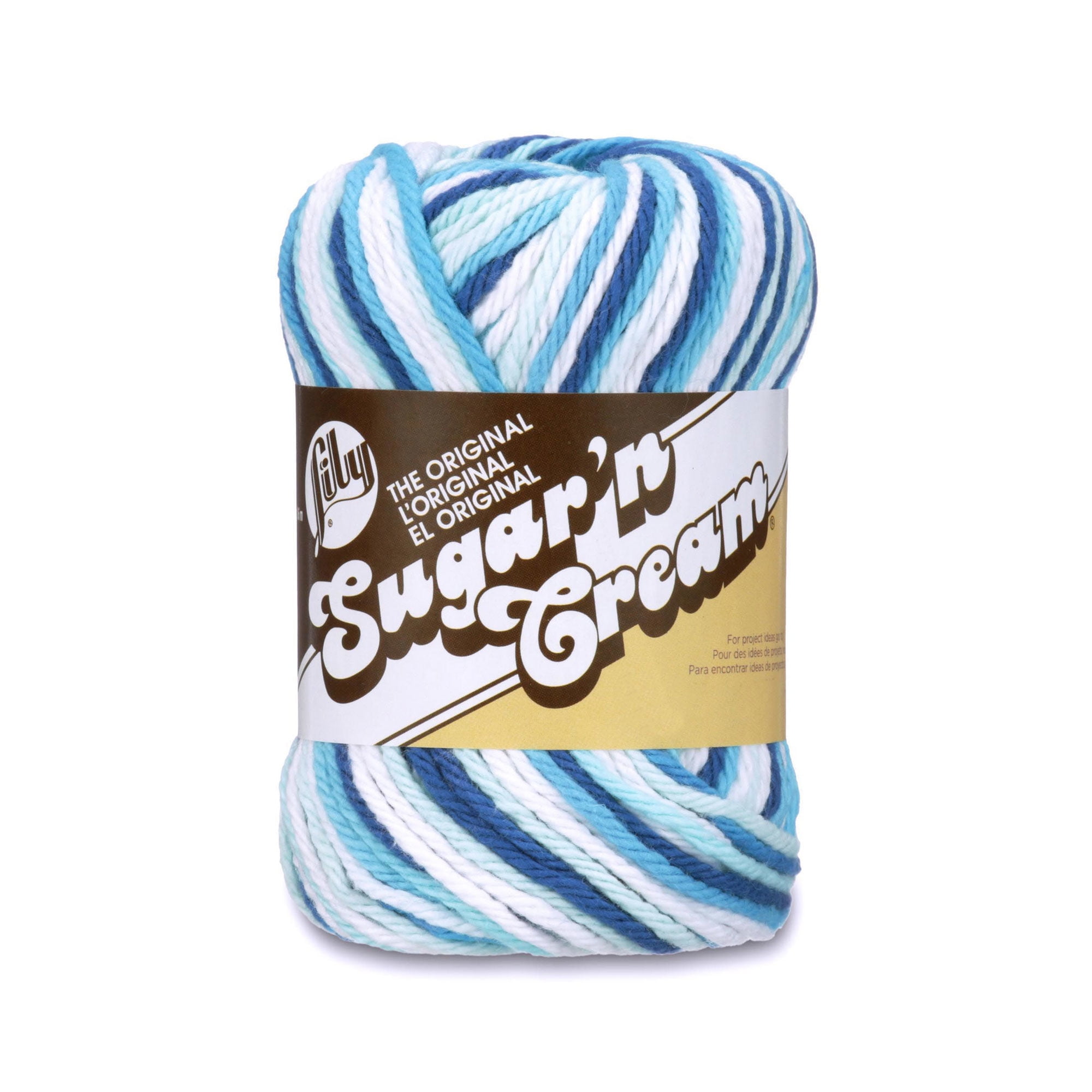 Lily Sugar'N Cream Sunrise Yarn - 6 Pack of 57g/2oz - Cotton - 4