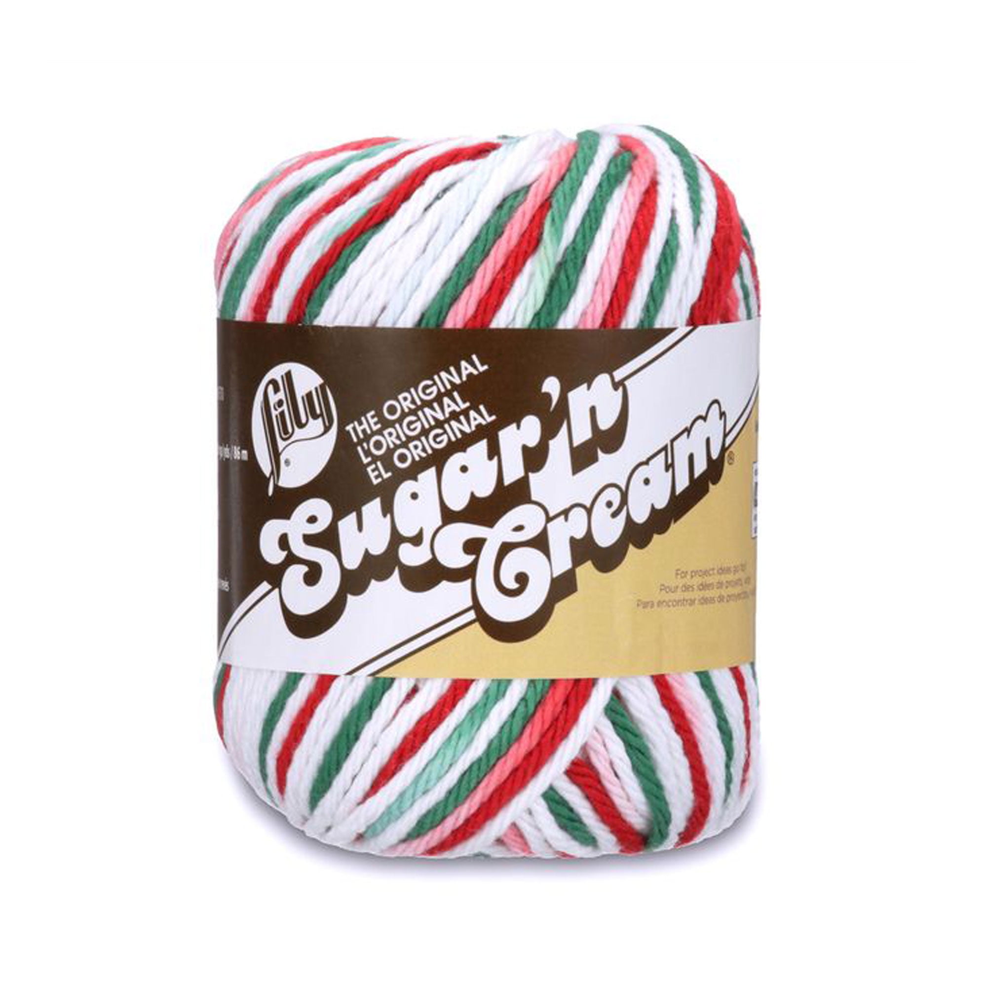 Lily Sugar'n Cream Yarn, 2 Oz, Mistletoe