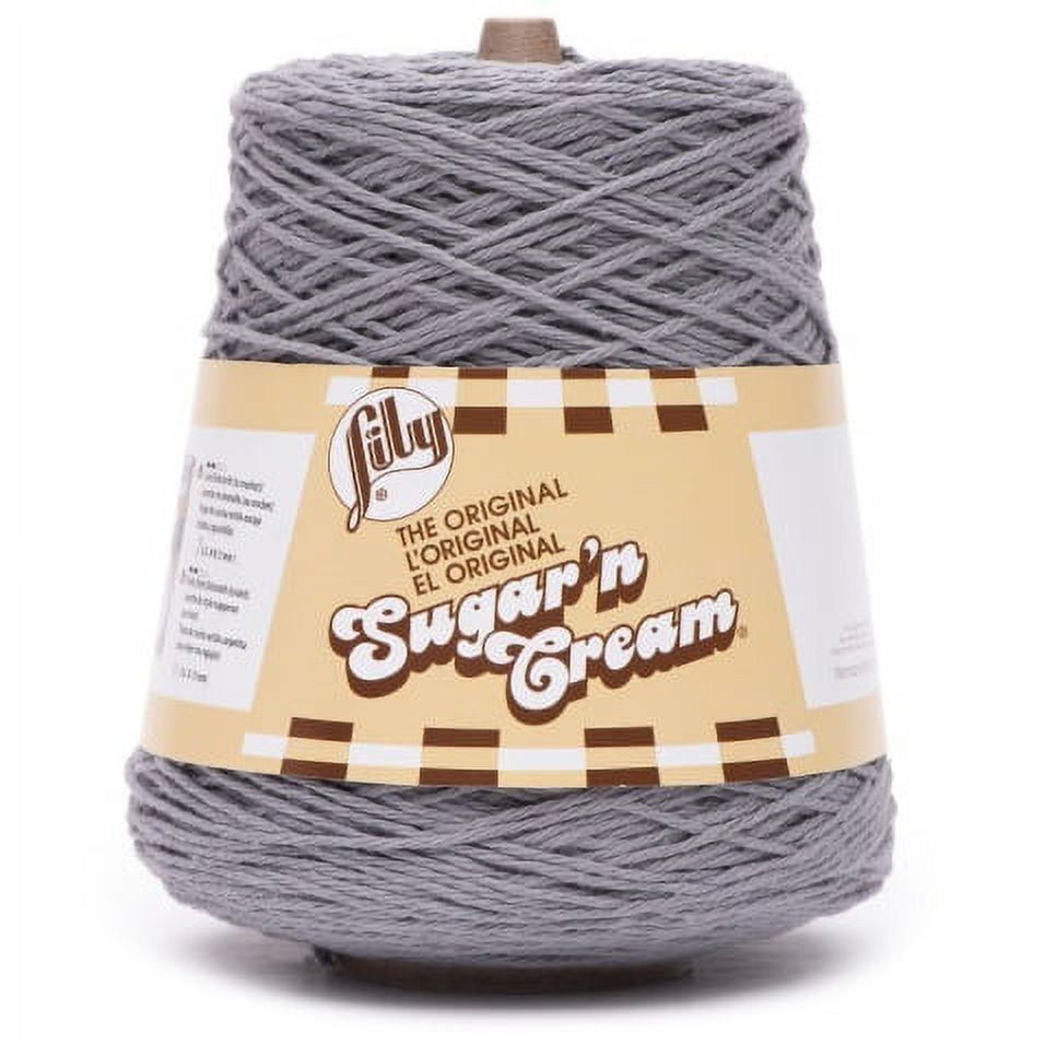 Lily Sugar'n Cream Yarn ConesOvercast