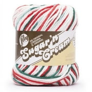 Lily Sugar'n Cream Yarn - Ombres Super Size-Mistletoe