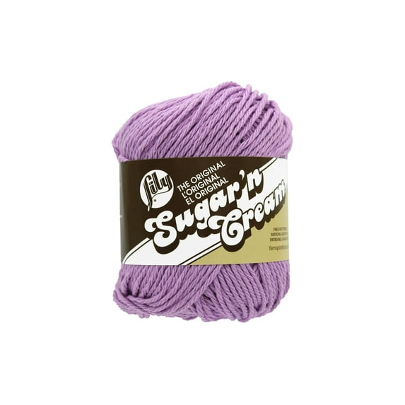 Lily Sugar'n Cream Yarn - Solids-Orchid