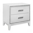 thumbnail image 1 of Global Furniture USA Nightstand Contemporary White 1-Count, 1 of 4