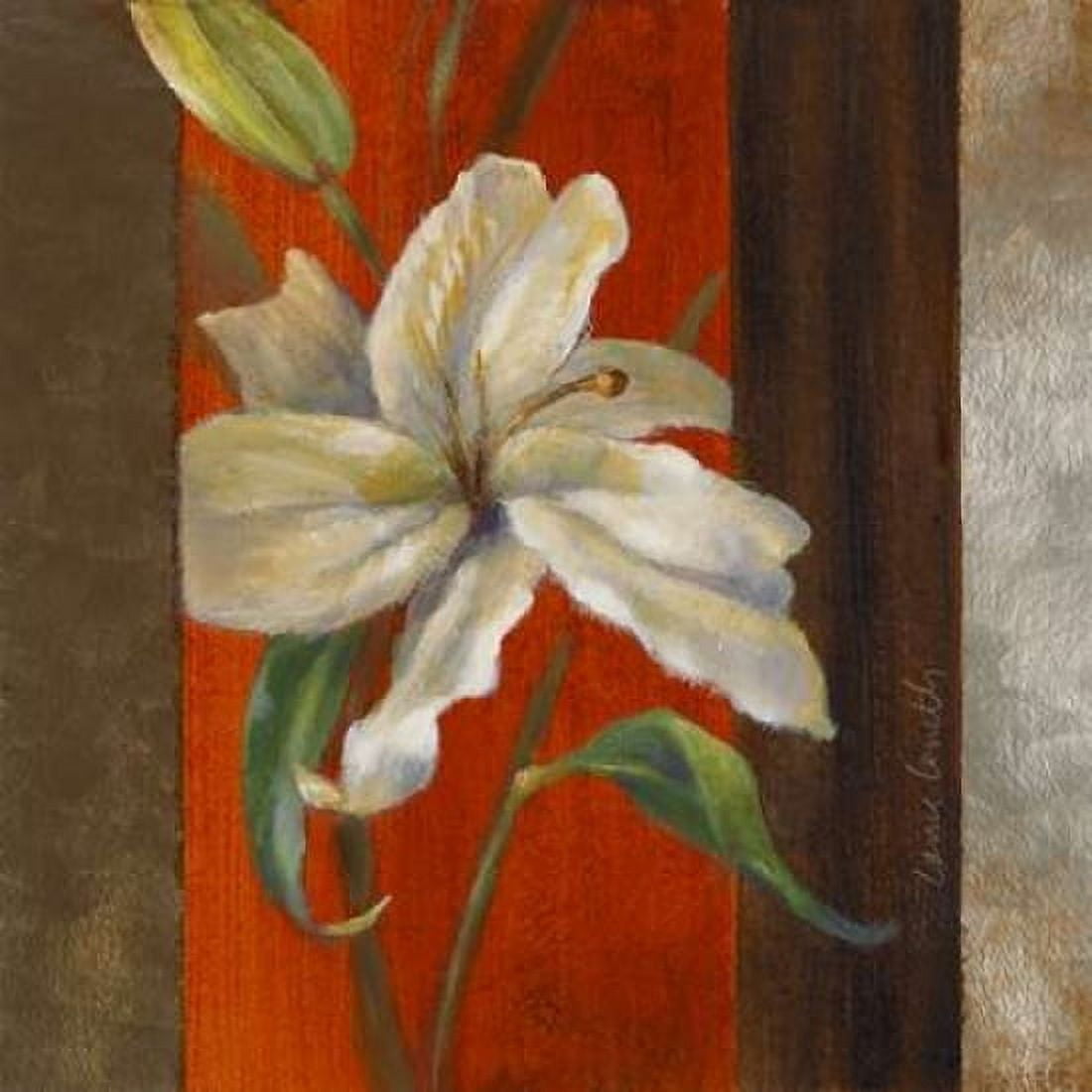 Lily in Bloom I Canvas Art - Lanie Loreth (24 x 24)