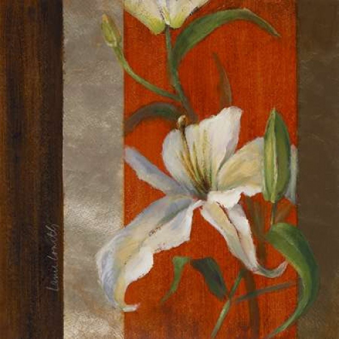 Lily in Bloom II Canvas Art - Lanie Loreth (24 x 24)