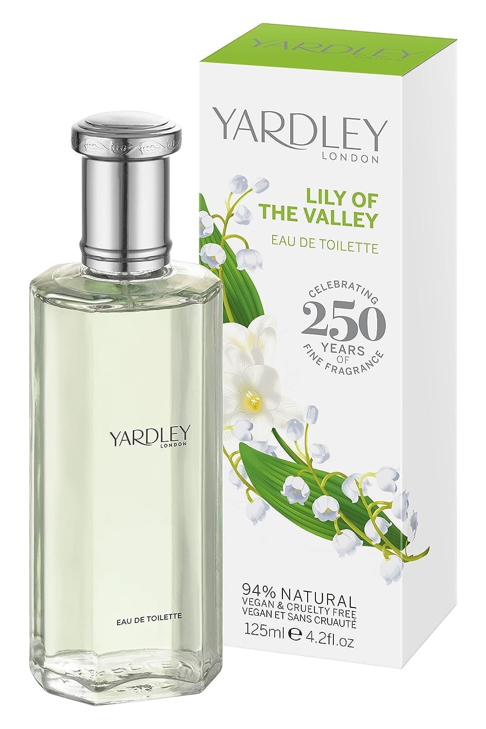 Lily of The Valley Yardley by Yardley London - Eau De Toilette Spray 4.2 oz