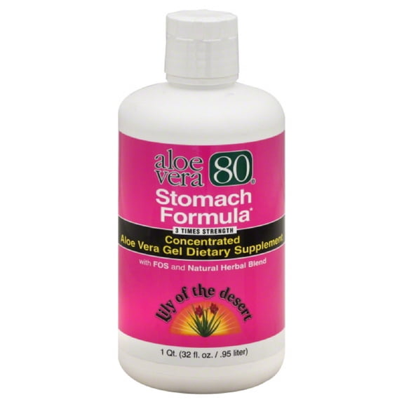 Aloe Vera 80 Stomach Formula by Lily Of The Desert - 32 Ounces