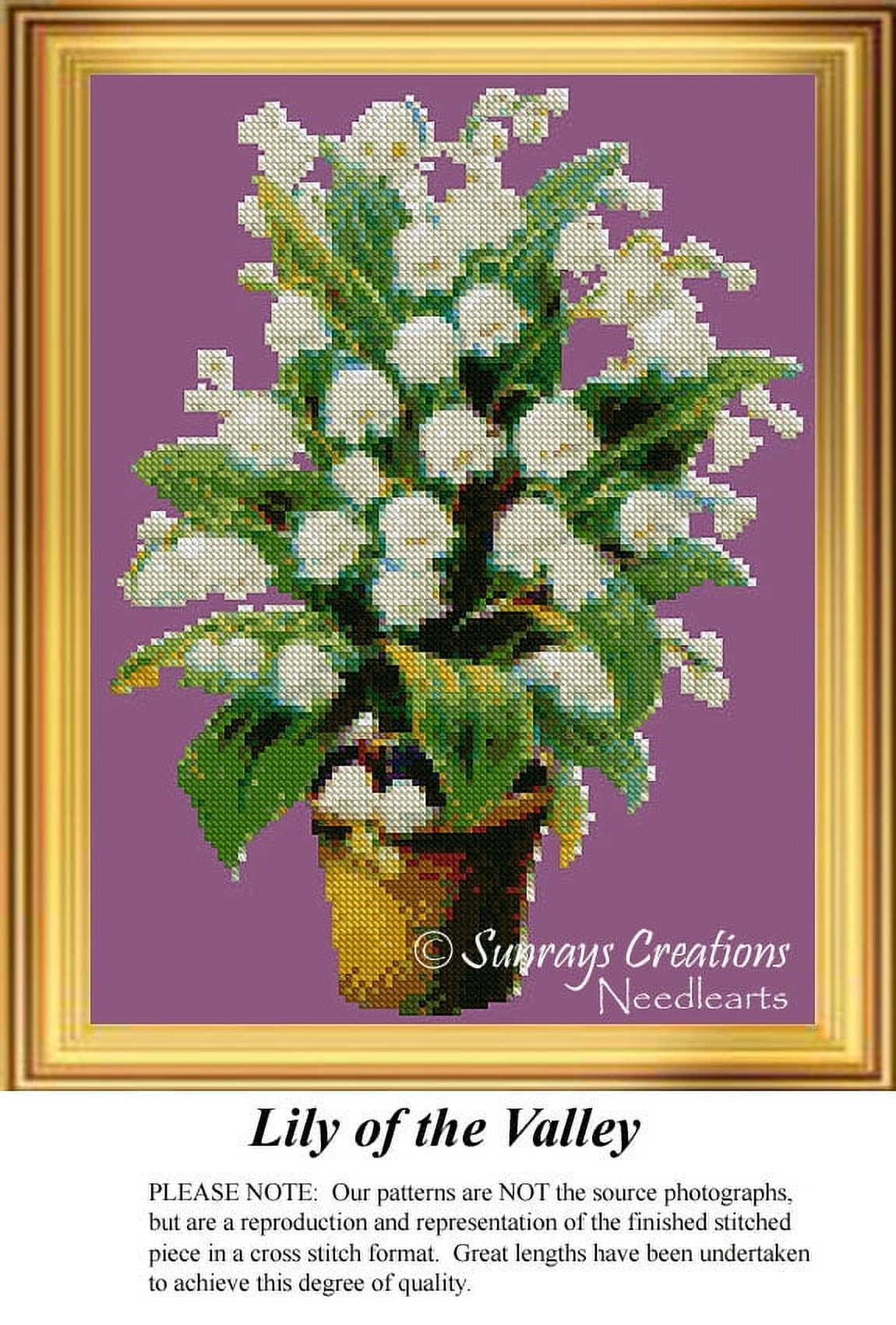 Flower Cross Stitch Pattern Lily of the Valley Kuwait Ubuy