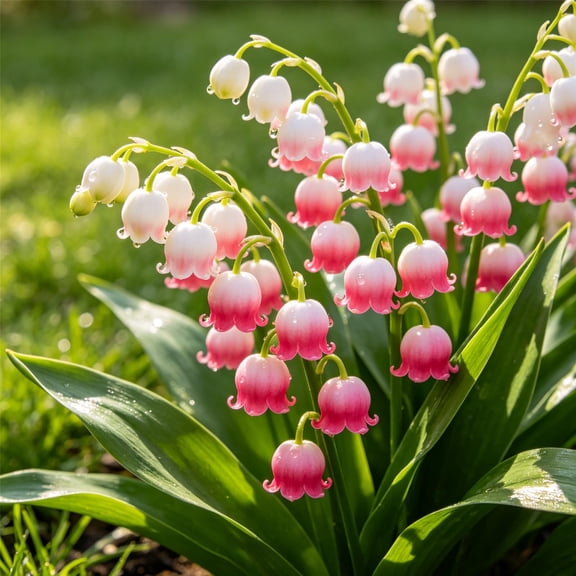 Lily of the Valley Plant Bulbs - Easy to Grow, Low Maintenance, Ideal for Garden Beds, Borders, Pots & Planters