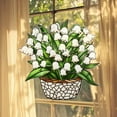thumbnail image 1 of Lily of the Valley Suncatcher: Acrylic May Birth Flower Window Art, 1 of 5