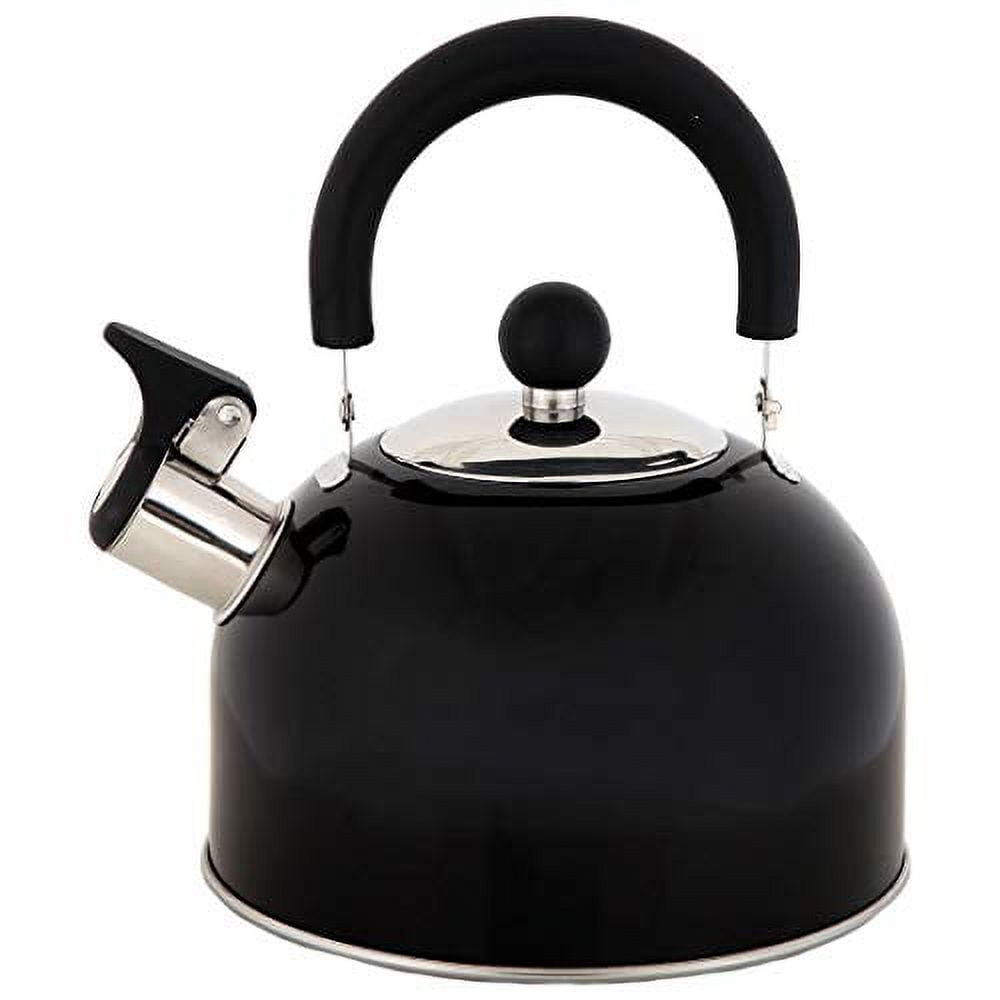 Lily's Home 2 Quart Stainless Steel Whistling Tea Kettle, the Perfect