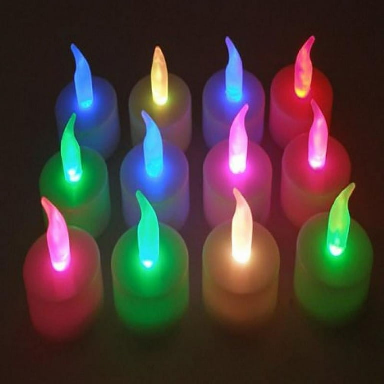 Rainbow tea lights online