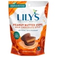 thumbnail image 1 of Lilys Peanut Butter Cups Milk Chocolate (9.6oz) NO SUGAR ADDED, 1 of 4