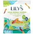 thumbnail image 1 of Lily's No Sugar Added, Sour Gummy Worms, Bag Assorted Fruit 1.8 oz, 1 of 5