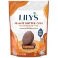 thumbnail image 1 of Lily's Peanut Butter Cups Milk Chocolate Style 3.2 oz Pack of 2, 1 of 6