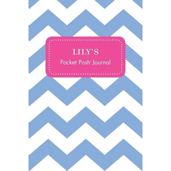 Lily's Pocket Posh Journal, Chevron, (Paperback)