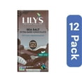 thumbnail image 1 of Lily's Sweets Dark Chocolate Bar 70% Sea Salt 2.8 oz (Pack Of 12), 1 of 1