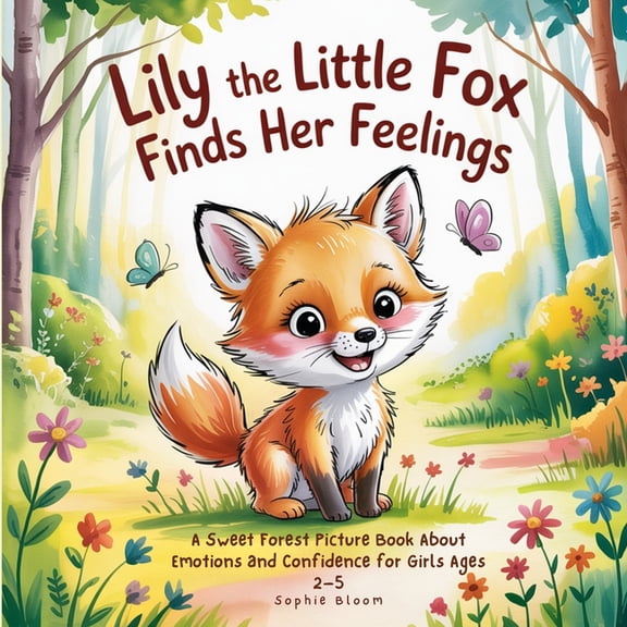 Lily the Little Fox Finds Her Feelings: A Sweet Forest Picture Book About Emotions and Confidence for Girls Ages 2-5, (Paperback)
