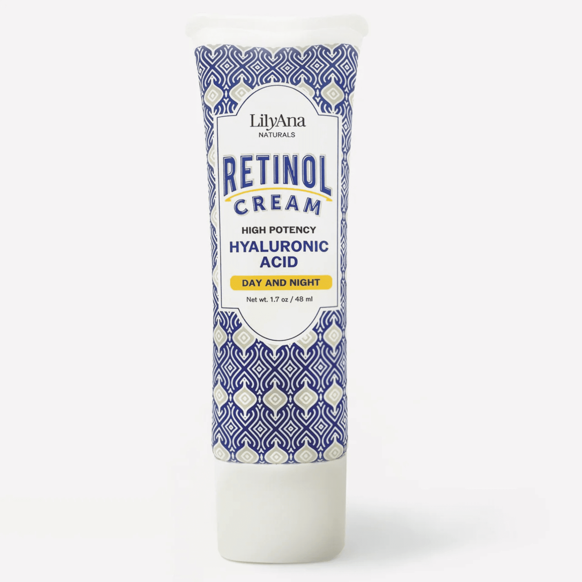 LilyAna Naturals Retinol Cream for Face - Retinol Cream, Anti Aging Cream, Retinol Moisturizer for Face, Wrinkle Cream for Face, 2.5% Retinol Complex,100% Vegan- 1.7oz