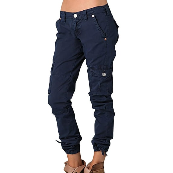 LilyLLL Fashion Womens Low Waist Skinny Casual Pants