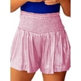 thumbnail image 1 of LilyLLL Plus Size S-5XL Womens Sparkle Metallic Hot Pants Party Clubwear Summer Shorts, 1 of 2