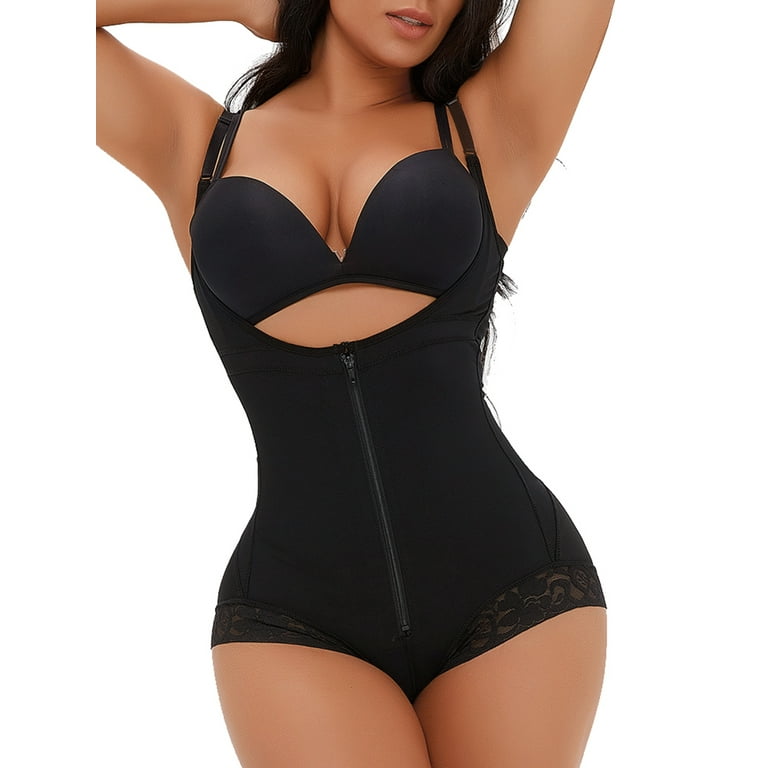 LilyLLL Plus Size S 6XL Womens Waist Trainer Bodysuit Body Shaper Faja Shapewear Bodysuit