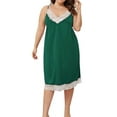 thumbnail image 1 of LilyLLL Women Sexy Lingerie Chemise Nightie Babydoll Lace Sleepwear Nightdress Plus Size, 1 of 5