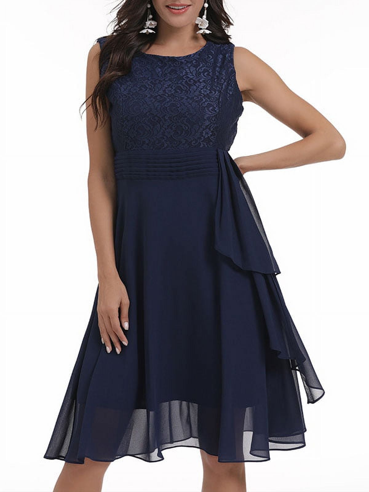 Sleeveless Evening Dress