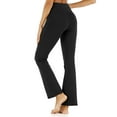 thumbnail image 1 of LilyLLL Womens High Waist Flared Bootcut Yoga Pants Sport Workout Sweatpants, 1 of 3