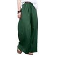 thumbnail image 1 of LilyLLL Womens Plus Size Wide Leg Palazzo Trousers Pull On Casual Pants, 1 of 2