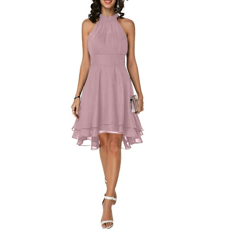 Fashion Sexy Halter Chiffon Evening Dress Fashion Sexy Halter Chiffon Evening Dress
