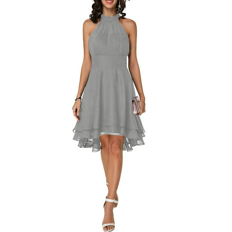 Fashion Sexy Halter Chiffon Evening Dress Fashion Sexy Halter Chiffon Evening Dress