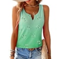 thumbnail image 1 of LilyLLL Womens Sleeveless V Neck Gradient Color Tank Tops Heart Print T Shirt, 1 of 3